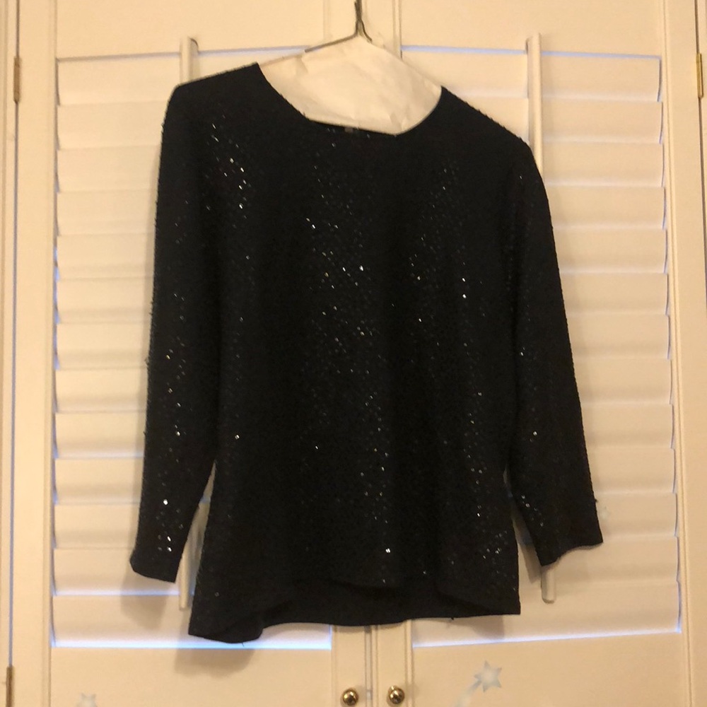 Vintage Sequined Ann Taylor Blouse